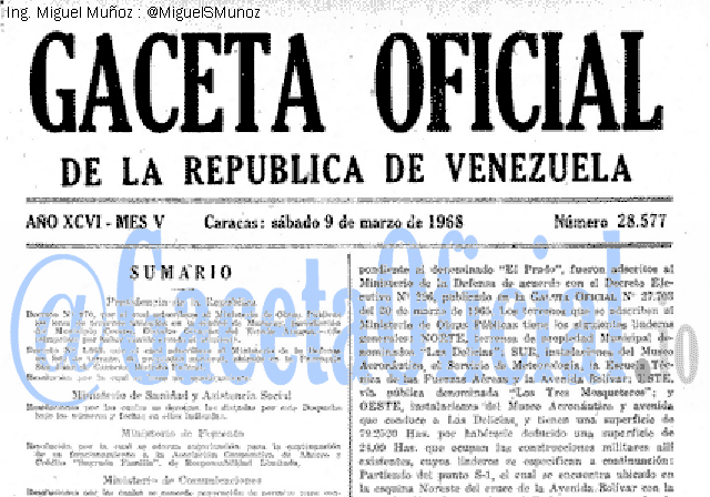 Gaceta Oficial 28577 del 9 Marzo 1968