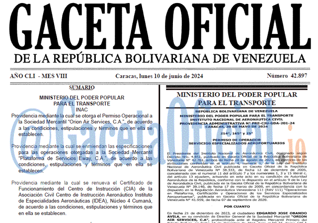 Gaceta Oficial, Gaceta 42897, Gaceta 42897 HD, Gaceta #42897, Gaceta Oficial Venezuela #42897